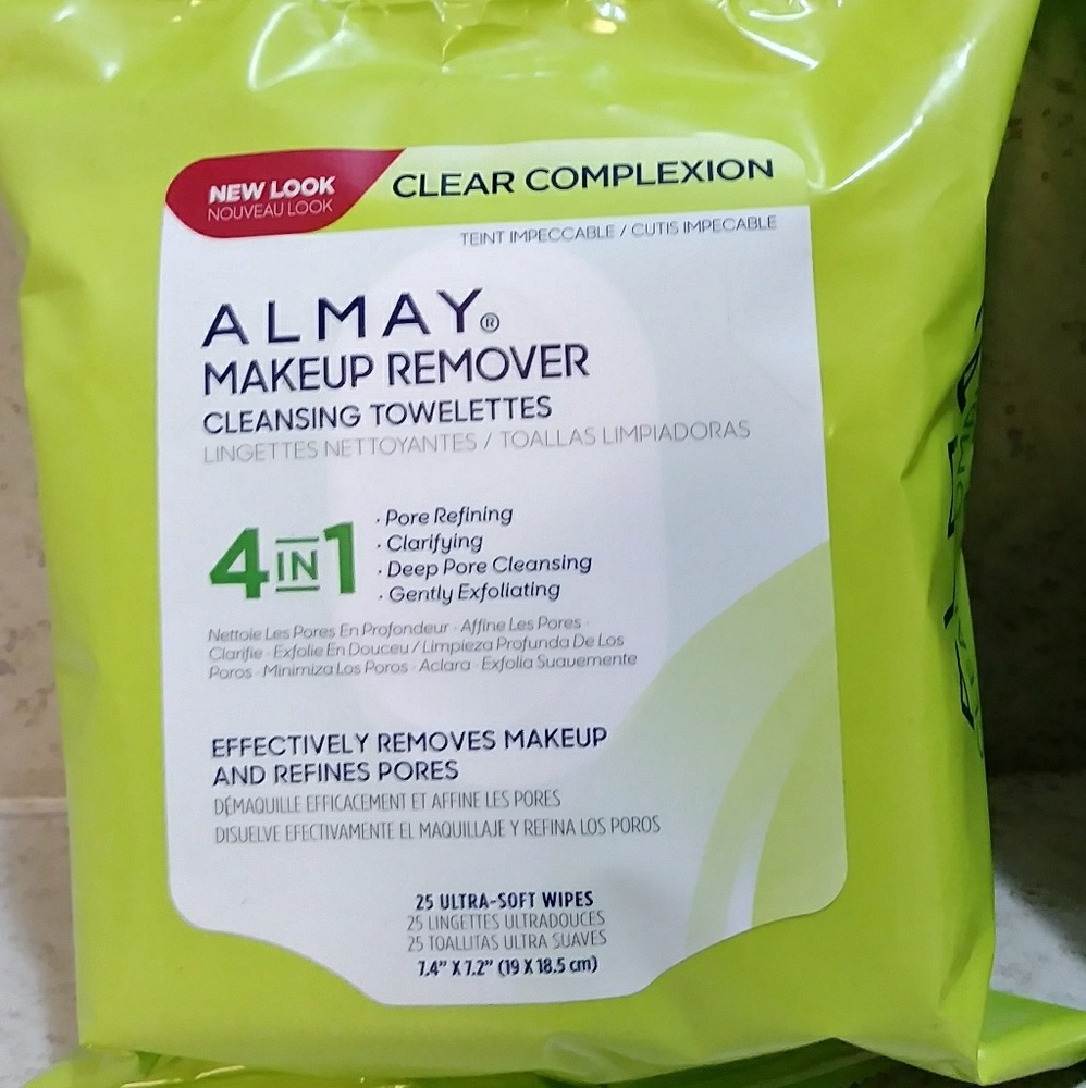 Sold Almay Makeup Remover Towelettes - Picture 2 of 3